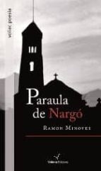 Paraula de Nargó, de Ramon Minoves | portada del libro