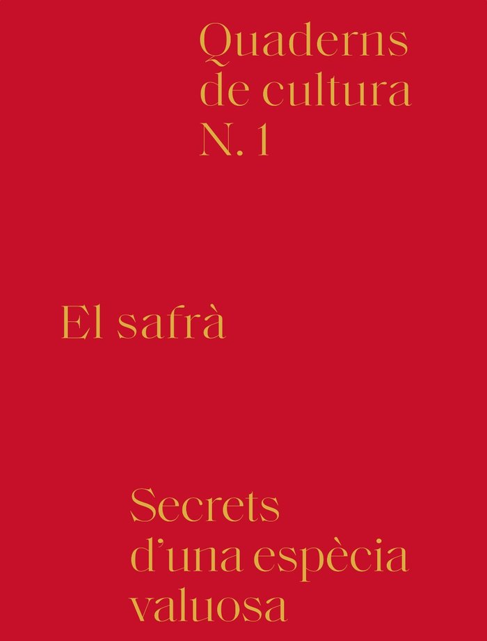El safrà, de Rius Carrasco, Antoni | portada del libro