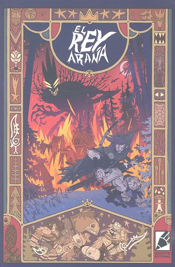 EL REY ARAÑA, de D'ARMINI | portada del libro