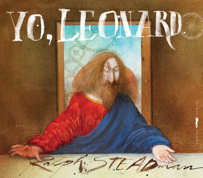 YO LEONARDO, de Steadman | portada del libro