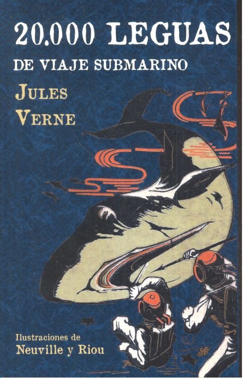20.000 LEGUAS DE VIAJE SUBMARINO, de Verne, Jules | portada del libro
