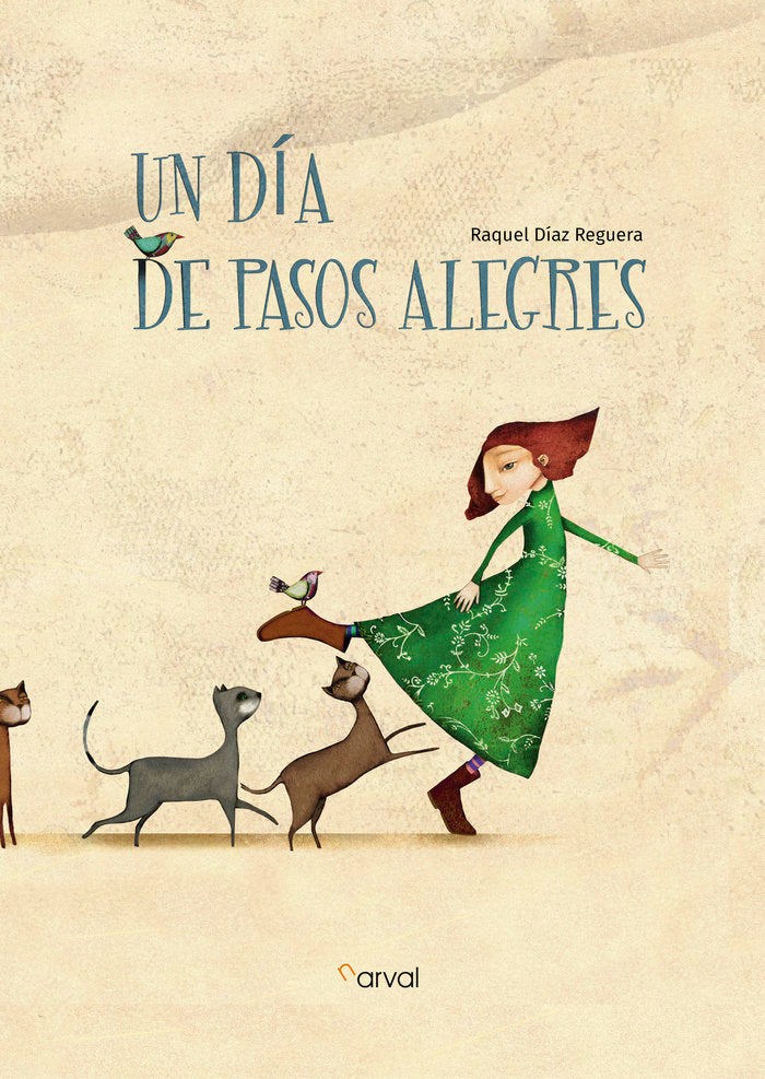 Un día de pasos alegres, de Díaz Reguera, Raquel | portada del libro