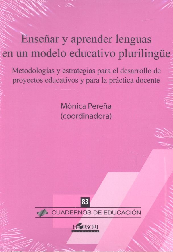 Enseñar y aprender lenguas en un modelo educativo plurilingüe, de Varios autores | portada del libro
