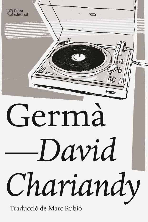 Germà, de Chariandy, David | portada del libro