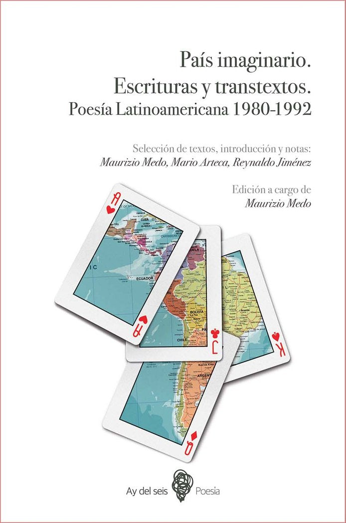 País imaginario. Escrituras y transtextos. Poesía latinoamericana 1980-1992, de Maurizio Medo (ed) | portada del libro