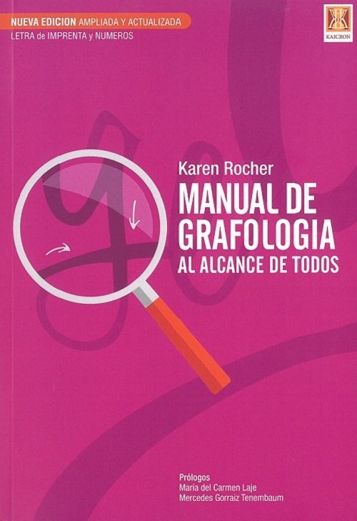 MANUAL DE GRAFOLOGIA, de ROCHER, KAREN | portada del libro
