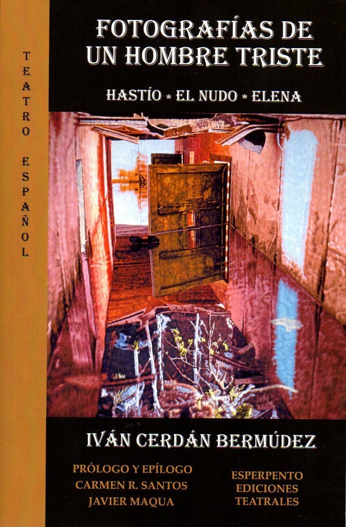 FOTOGRAFÍAS DE UN HOMBRE TRISTE, de CERDÁN BERMÚDEZ | portada del libro