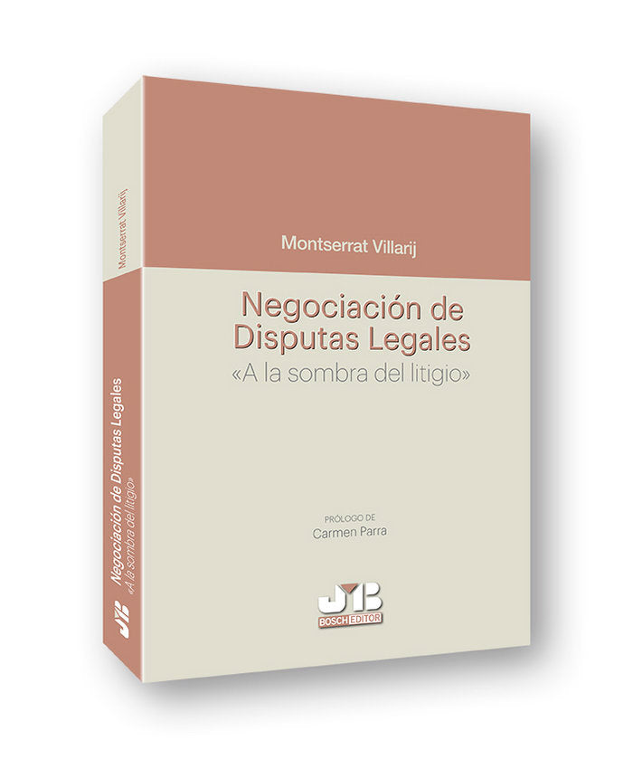Negociación de Disputas Legales, de Villarij González, Montserrat | portada del libro