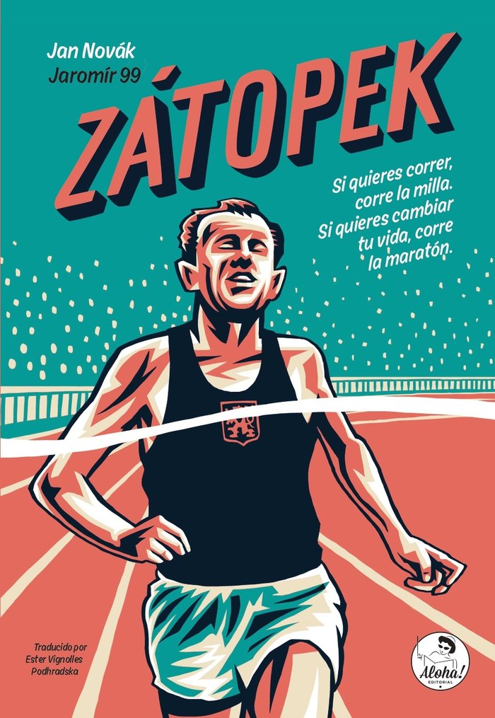 Zátopek, de Novák, Jan | portada del libro