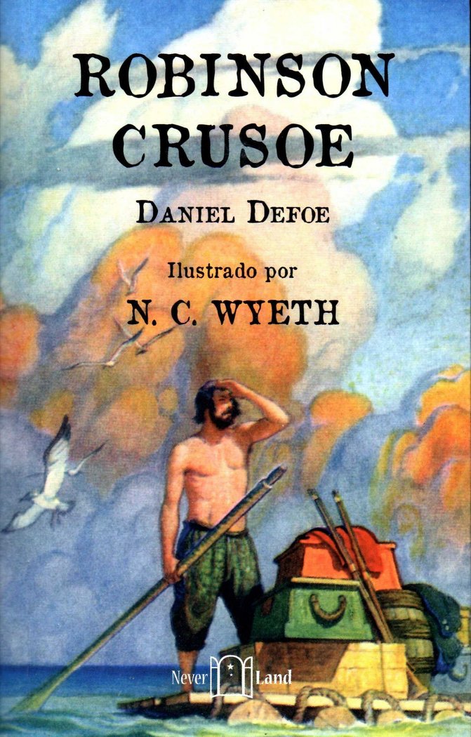 ROBINSON CRUSOE, de DEFOE | portada del libro