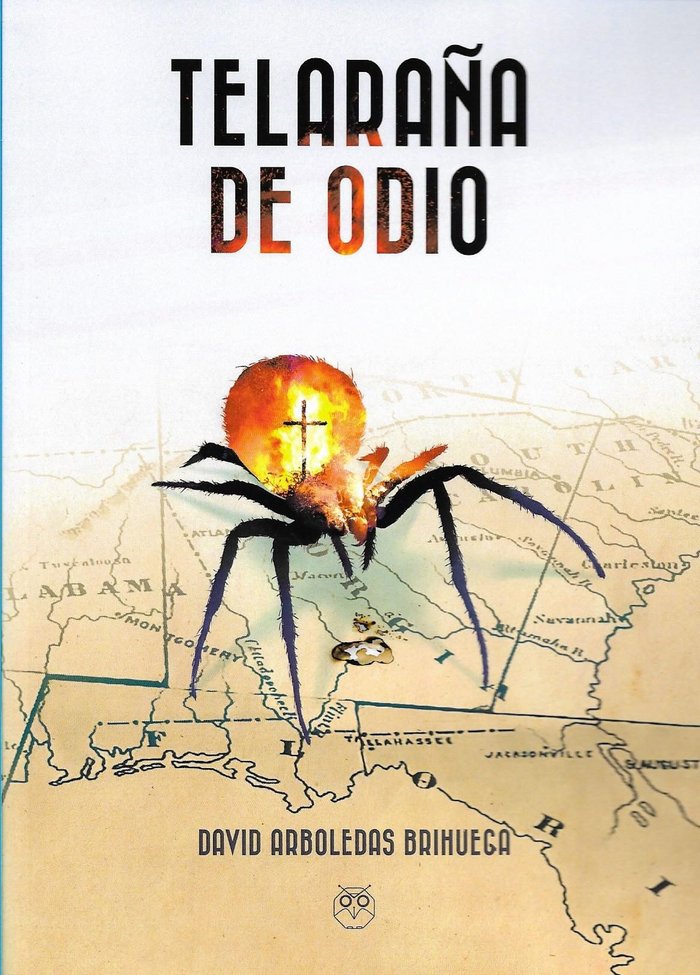 Telaraña de odio, de Arboledas Brihuega | portada del libro