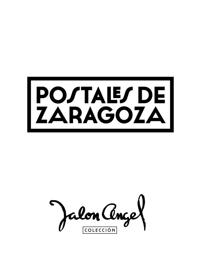 Postales de Zaragoza | portada del libro