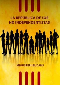 La República de los NO independentistas, de Nous Republicans | portada del libro