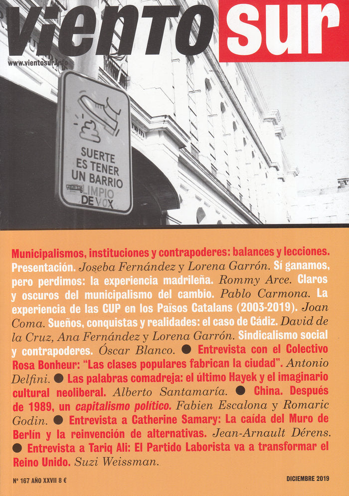 VIENTO SUR 167, de VV.AA. | portada del libro