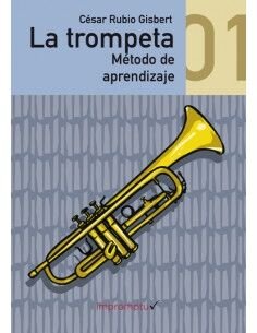 La trompeta Método de aprendizaje, de Rubio Gisbert | portada del libro
