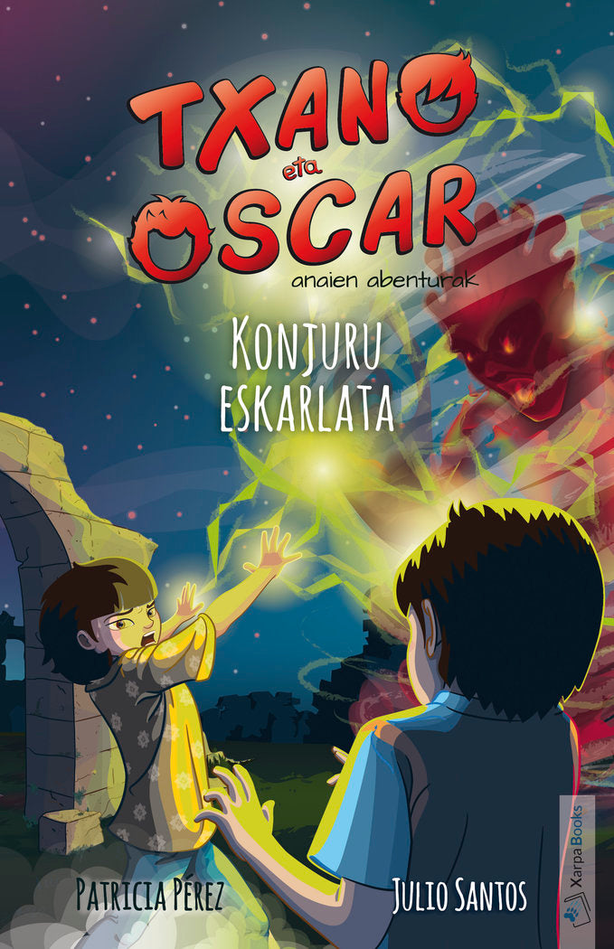 Konjuru eskarlata, de SANTOS GARCIA, JULIO | portada del libro