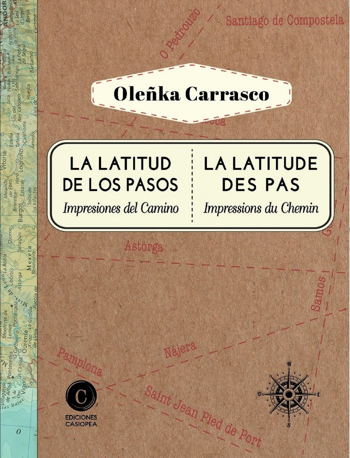 LA LATITUD DE LOS PASOS, de CARRASCO, OLEÑKA | portada del libro