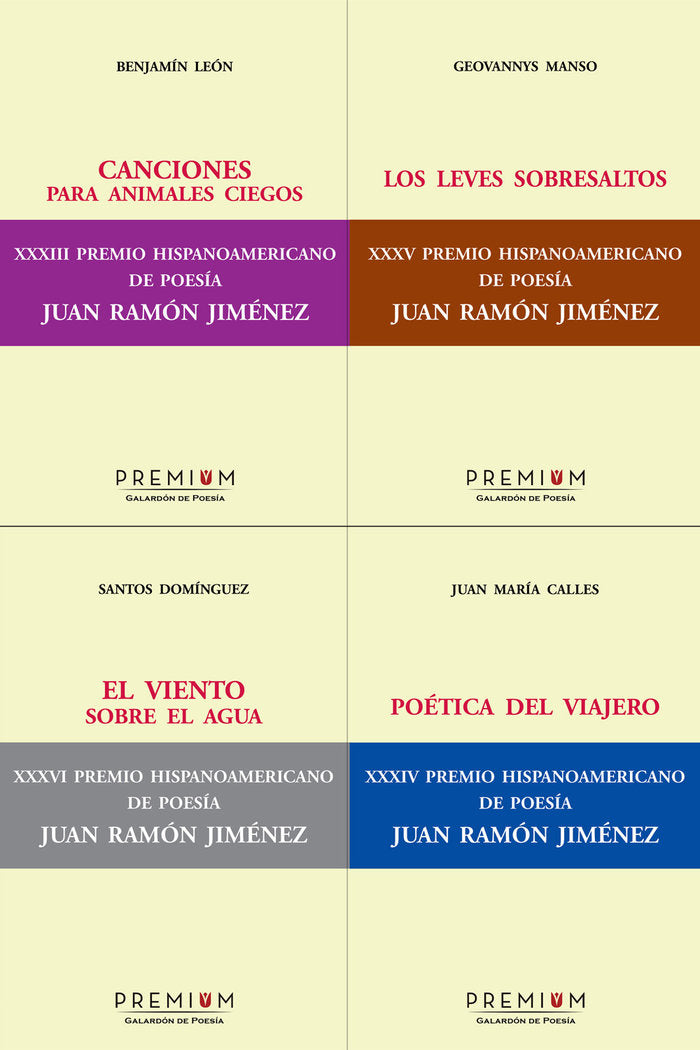 Galardón de Poesía Juan Ramón Jiménez, de Domínguez, Santos | portada del libro