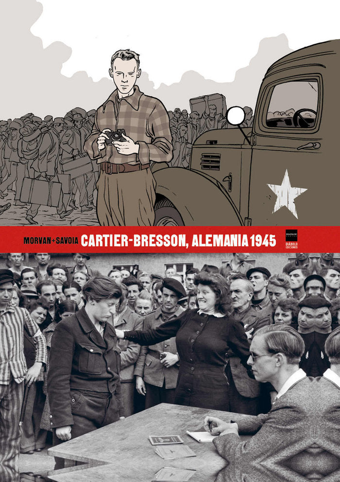 CARTIER-BRESSON. ALEMANIA 1945, de MORVAN Y SAVOIA | portada del libro