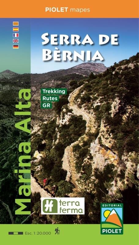 Serra de Bèrnia. Marina Alta, de Editorial Piolet | portada del libro