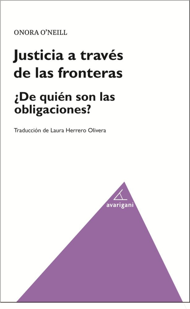Justicia entre fronteras. ¿De quién son las obligaciones, de O'Neill, Onora | portada del libro