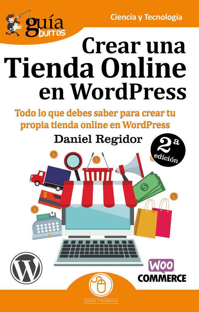 CREAR UNA TIENDA ONLINE EN WORDPRESS, de Regidor López | portada del libro