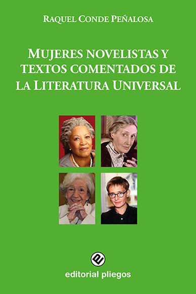 Mujeres novelistas y textos comentados de la Literatura Universal, de Conde Peñalosa, Raquel | portada del libro