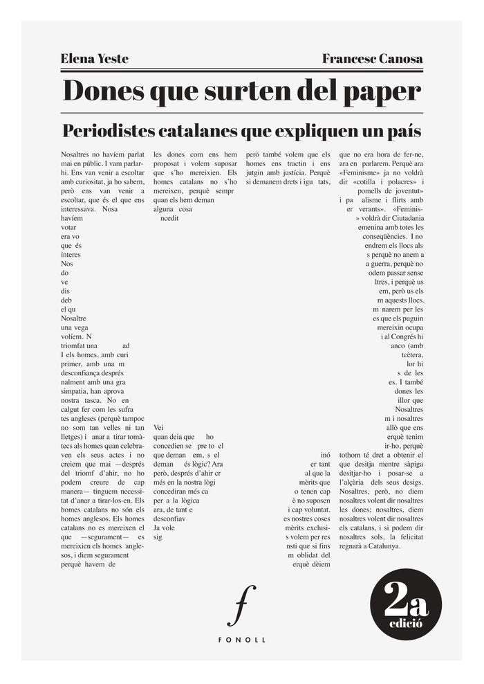 Dones que surten del paper, de YESTE, E. | portada del libro