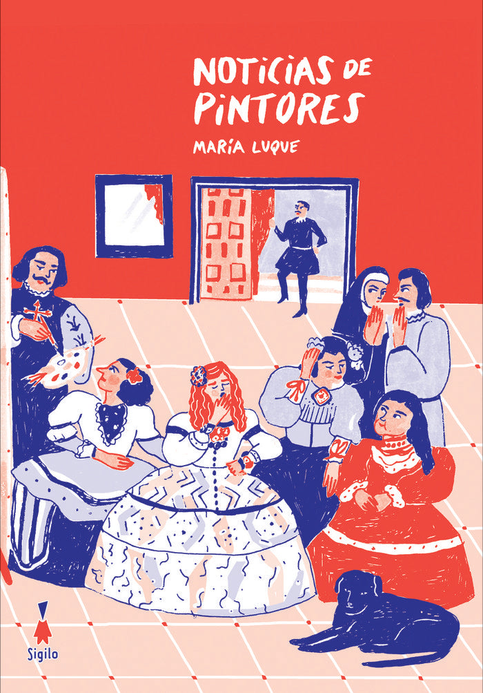 Noticias de pintores, de Luque | portada del libro