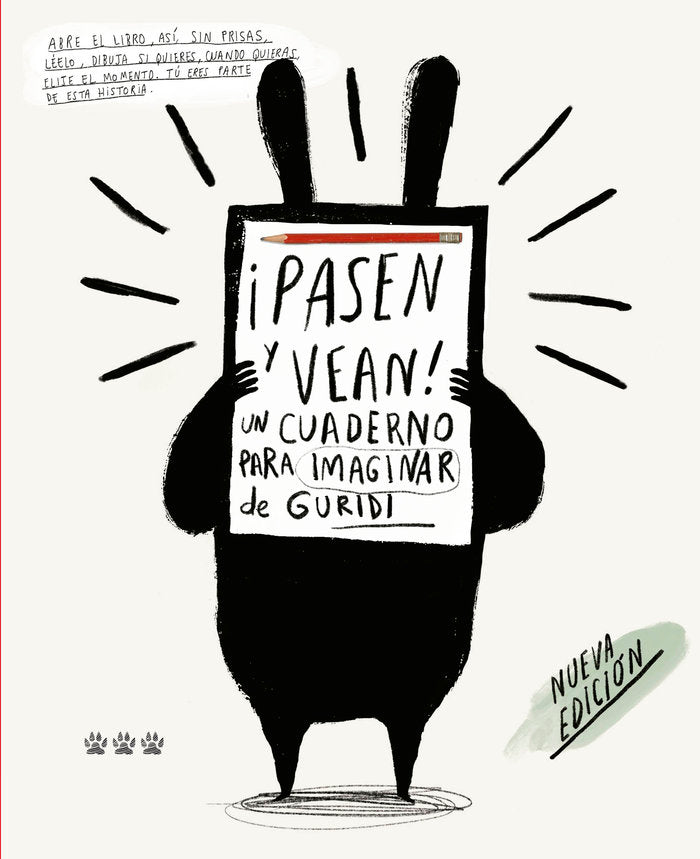 PASEN Y VEAN. UN CUADERNO PARA IMAGINAR, de GURIDI, RAÚL | portada del libro