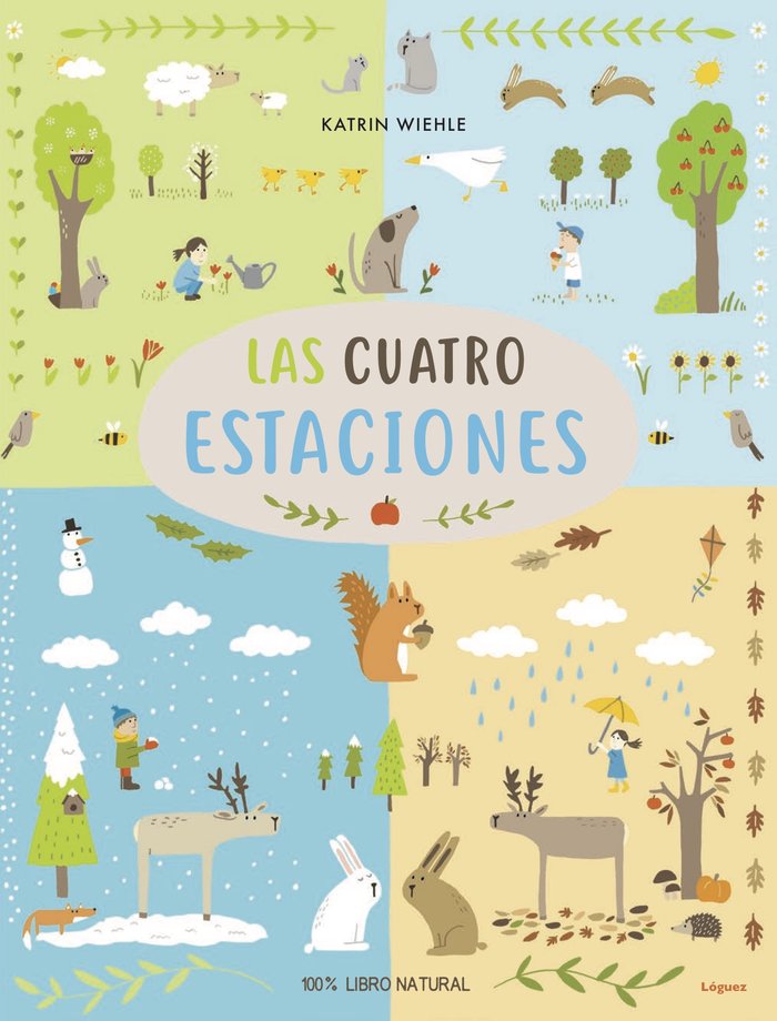 Las cuatro estaciones, de Wiehle, Katrin | portada del libro