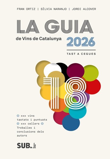 LA GUIA DE VINS DE CATALUNYA 2026 TAST A CEGUES, de ALCOVER, JORDI | portada del libro