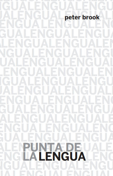 Punta de la lengua, de Brook, Peter | portada del libro