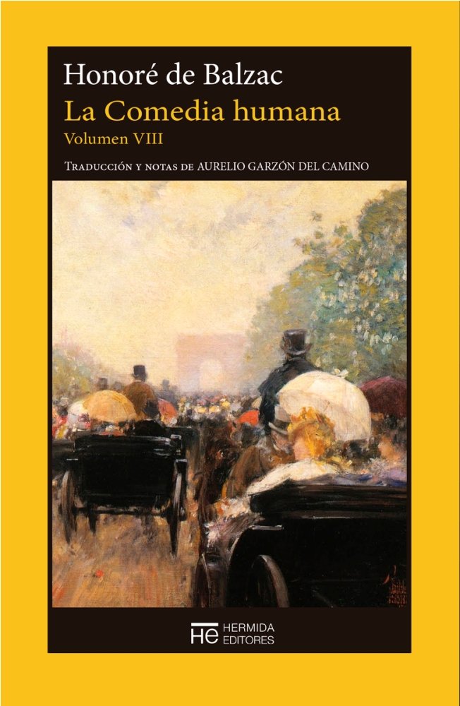 La Comedia humana. Volumen VIII, de de Balzac, Honoré | portada del libro