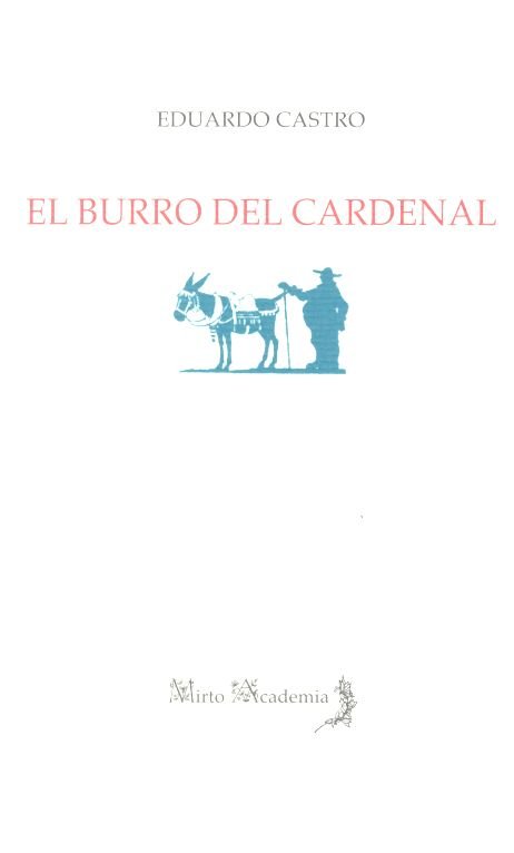 El burro del cardenal, de Castro Maldonado, Eduardo | portada del libro