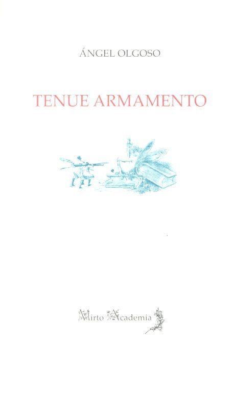 Tenue armamento, de Cabrera Olgoso, Ángel | portada del libro