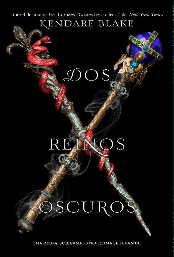 DOS REINOS OSCUROS, de Blake, Kendare | portada del libro