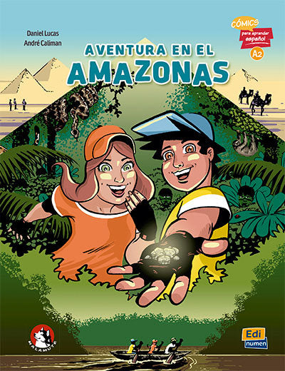 Aventura en el Amazonas, de Lucas, Daniel | portada del libro