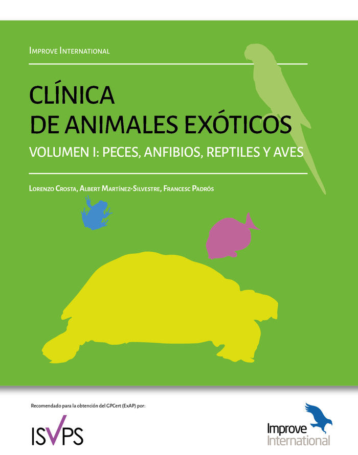 CLINICA DE ANIMALES EXOTICOS 1 PECES ANFIBIOS REPTILES, de CROSTRA,LORENZO | portada del libro