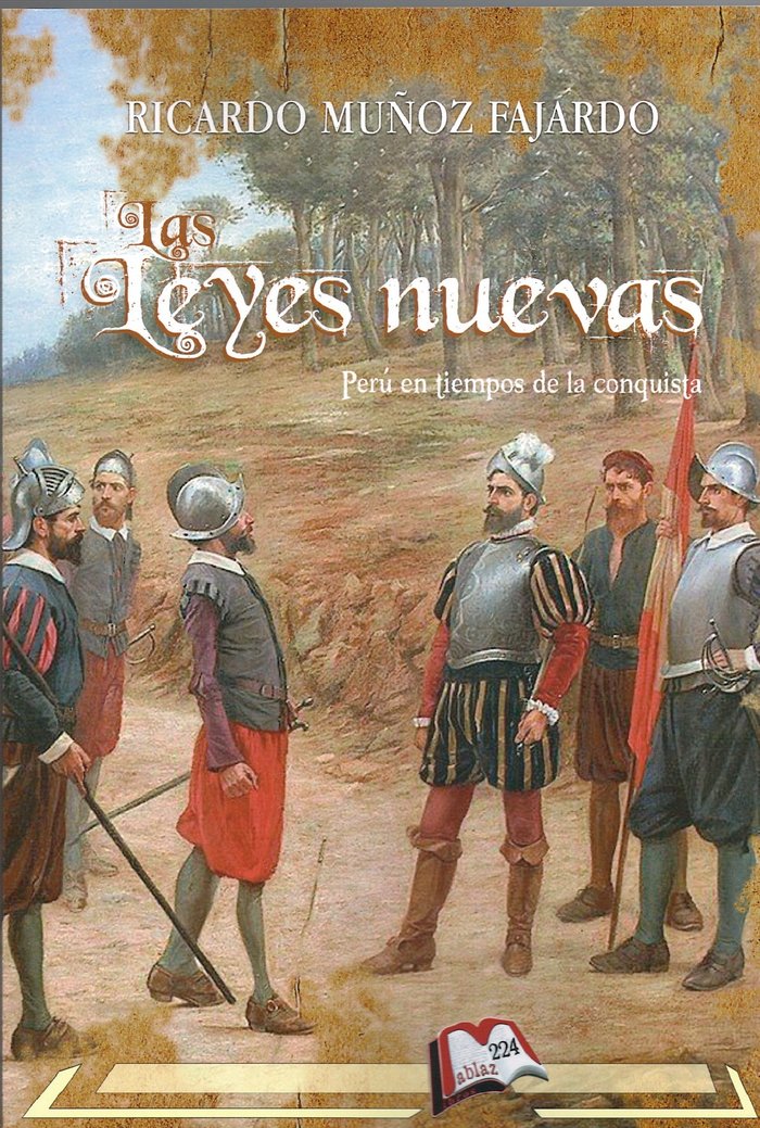 Las leyes nuevas, de Muñoz Fajardo | portada del libro