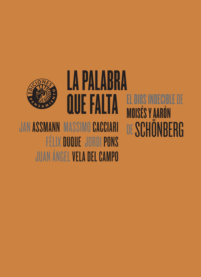 La palabra que falta, de Assmann, Jan | portada del libro