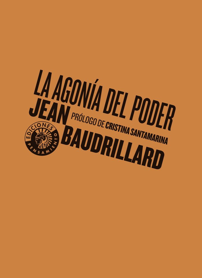 La agonía del poder, de Baudrillard, Jean | portada del libro
