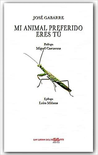 MI ANIMAL PREFERIDO ERES TÚ, de GABARRE ASO, JOSÉ | portada del libro