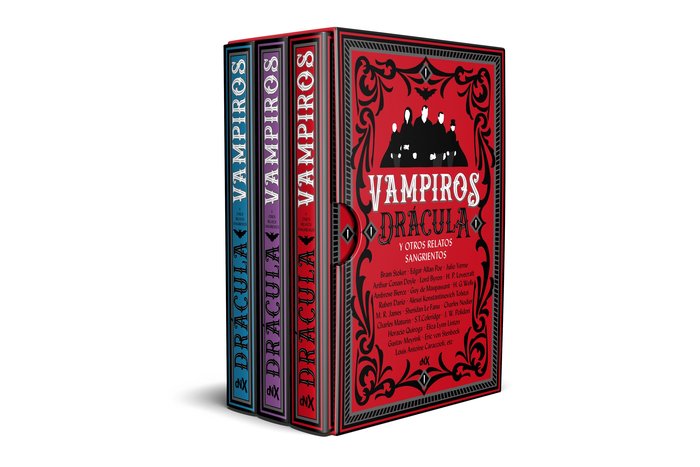 VAMPIROS Drácula y otros relatos sangrientos, de Varios autores | portada del libro