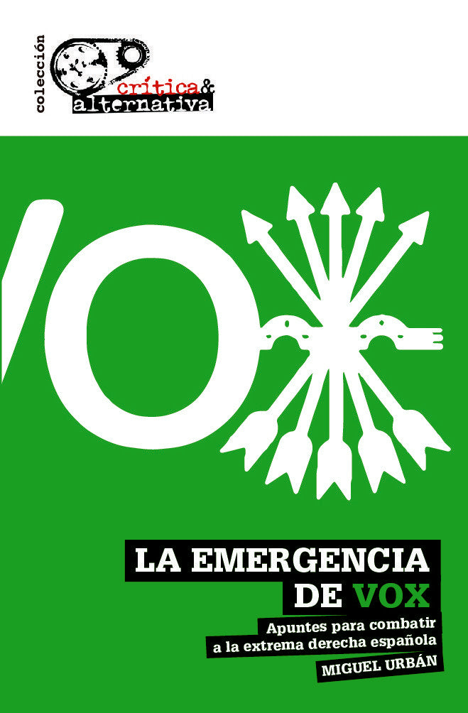 La emergencia de Vox, de Urbán Crespo, Miguel | portada del libro