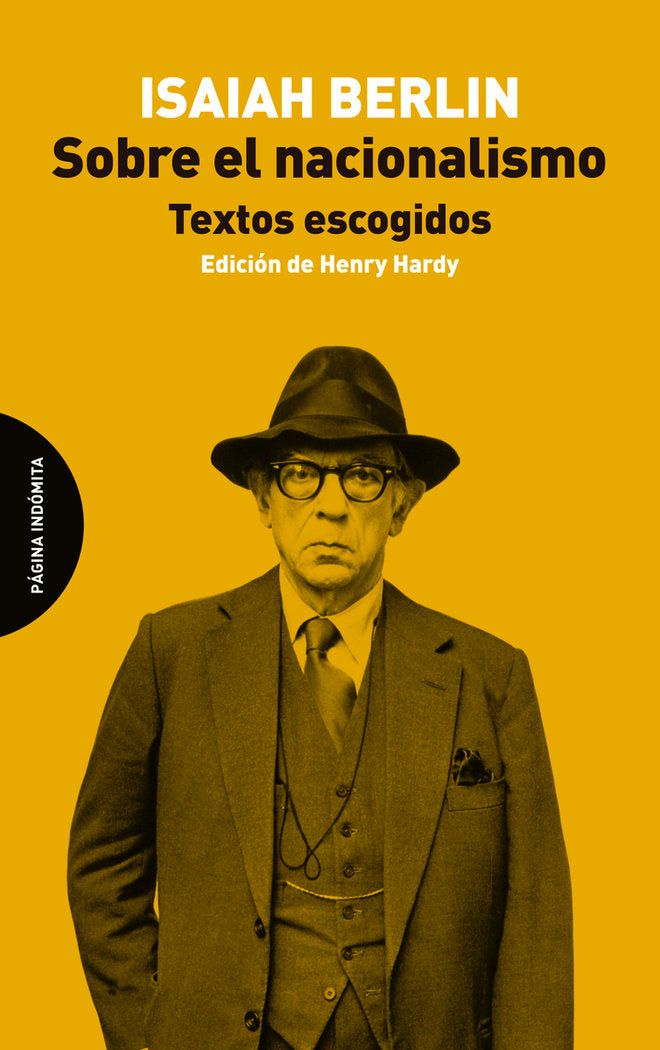 Sobre el nacionalismo, de Berlin, Isaiah | portada del libro
