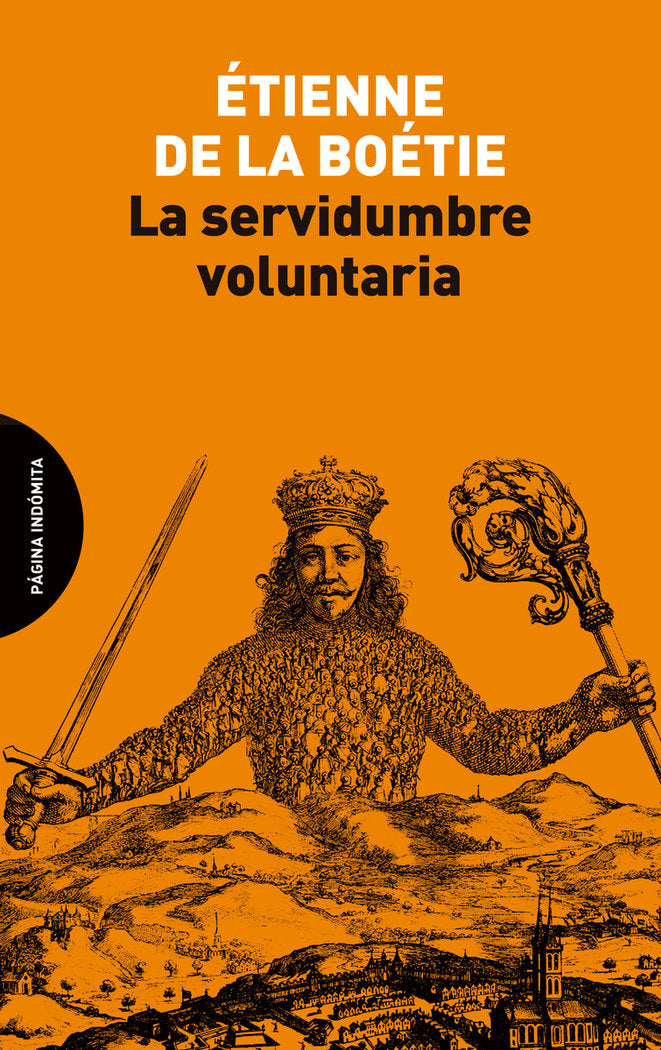 La servidumbre voluntaria, de La Boétie, Étienne de | portada del libro