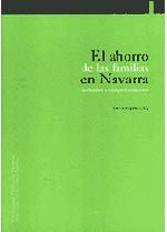 El ahorro de las familias en Navarra, de Lera López, Fernando | portada del libro