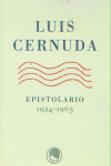 LUIS CERNUDA EPISTOLARIO 1924-1963, de CERNUDA | portada del libro