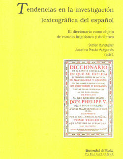 Tendencias en la investigación lexicográfica del español, de Prado Aragones | portada del libro